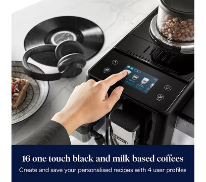 Nespresso Citiz Coffee Machine with Aeroccino Milk Frother by De'Longhi for Original Coffee Pods, Latte, Cappuccino, Espresso, Starter Capsule Set Included, ENV267.BAE, Black