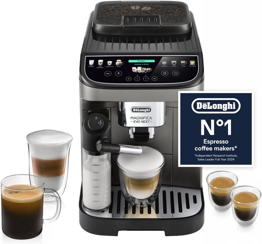 Nespresso Citiz Coffee Machine with Aeroccino Milk Frother by De'Longhi for Original Coffee Pods, Latte, Cappuccino, Espresso, Starter Capsule Set Included, ENV267.BAE, Black